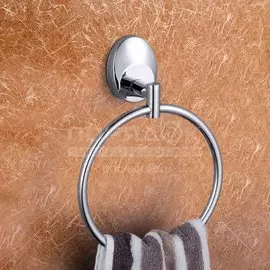 Держатель для полотенец, с кольцом, металл, хром, Frap, F1604