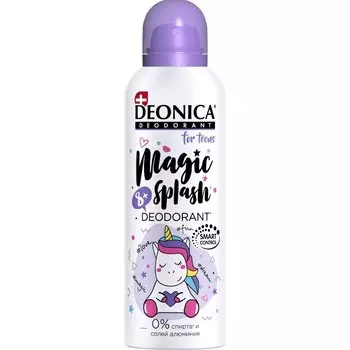Дезодорант Deonica, For teens Magic Splash, для девочек, спрей, 125 мл