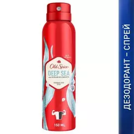 Дезодорант Old Spice, Deep sea, для мужчин, спрей, 150 мл