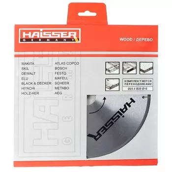 Диск пильный по дереву, Haisser, 230х30 мм, 40 зубьев, HS109013