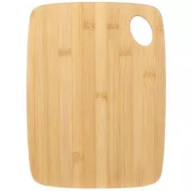 Доска разделочная бамбук, 28х21х1 см, прямоугольная, Daniks, Бамбук, H-1635