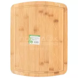 Доска разделочная бамбук, 33х25х1.5 см, прямоугольная, Daniks, H-1764