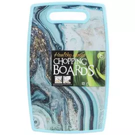 Доска разделочная пластик, 37х23х1.2 см, с ручкой, прямоугольная, Y4-5433