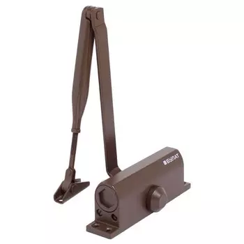 Доводчик дверной Булат, Ultimate ДД-100 A-C, -42°C + 50°C °C, морозостойкий, 120 кг, коричневый, 14922