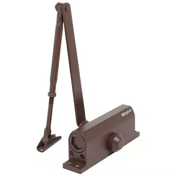 Доводчик дверной Булат, Ultimate ДД-120 A-C, -42°C + 50°C °C, морозостойкий, 140 кг, коричневый, 14925