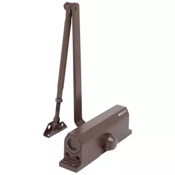 Доводчик дверной Булат, Ultimate ДД-150 A-C, -42°C + 50°C °C, морозостойкий, 160 кг, коричневый, 14928