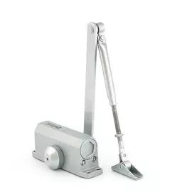 Доводчик дверной Фабрика Замков 15-25 серебро