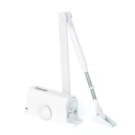 Доводчик дверной Фабрика Замков 25-45 белый