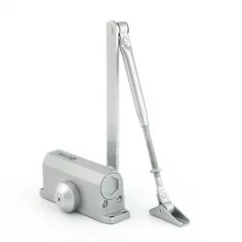 Доводчик дверной Фабрика Замков 25-45 серебро