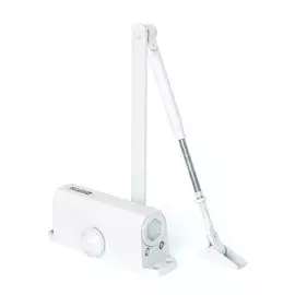 Доводчик дверной Фабрика Замков 40-60 белый