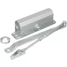 Доводчик дверной Trodos, TD-120, -35°C + 60°C °C, 120 кг, серебряный, 272018