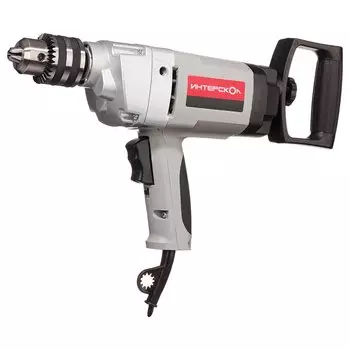 Дрель-миксер Интерскол, Д-16/1050Р2, ключевая, 16 мм, 16 мм, 1050 Вт, с реверсом, 1 скорость