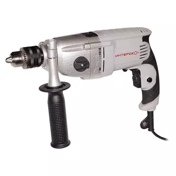 Дрель ударная, Интерскол, ДУ-16/1050ЭР, ключевая, 16 мм, 1050 Вт, с реверсом, 2 скорости