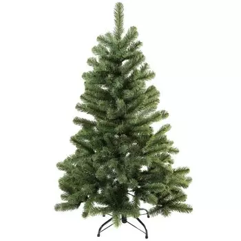 Елка новогодняя напольная, 120 см, Звездная, сосна, зеленая, хвоя ПВХ пленка, 10120803, ЕлкиТорг