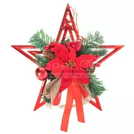 Елочная игрушка Звезда SYHHB-0319115, 30 см