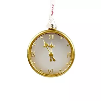 Елочное украшение 1.5х9х8 см, стекло, 93360