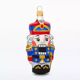 Елочное украшение Елочка, Щелкунчик 2, стекло, С1390