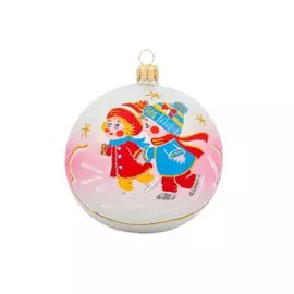 Елочный шар Елочка, Детство, стекло, С1265