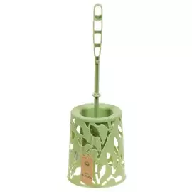 Ерш для туалета Idea, Флора, напольный, пластик, мята, -М 5026