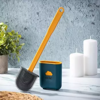 Ерш для туалета напольный, 10х38 см, пластик, Y4-7869