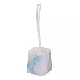 Ерш для туалета Альтернатива, Акварель, напольный, квадратный, пластик, М7862