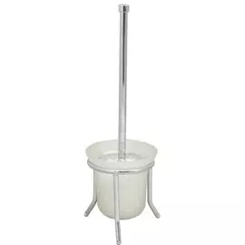 Ерш для туалета Solinne, Base, напольный, металл, пластик, стекло, 2522.018