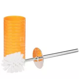 Ерш для туалета Swensa, Trento, напольный, пластик, оранжевый, SWP-0680OR-E