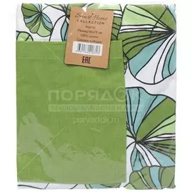 Фартук, 65х75 см, Листья Индия