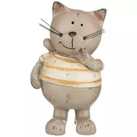 Фигурка декоративная Кот 79-166, 6х5х10 см