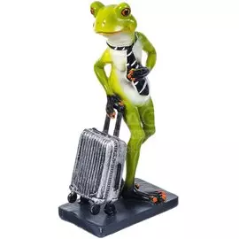 Фигурка декоративная Лягушка турист Y4-3658 I.K, 24 см