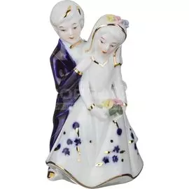 Фигурка декоративная Молодожены 276-032, 8x7х13 см