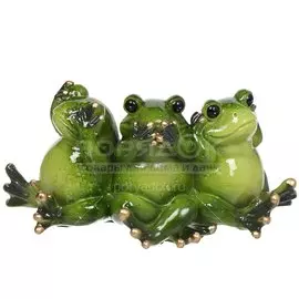 Фигурка декоративная Три Лягушки Y4-3114, 16 см