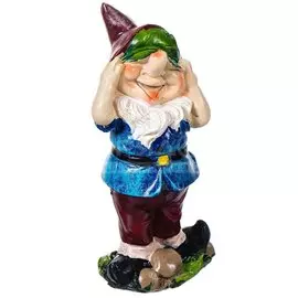 Фигурка садовая Гном, 15.5 см, Y4-3668