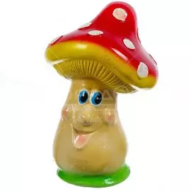 Фигурка садовая Мухомор веселый Л54, 29 см