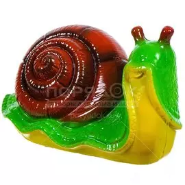 Фигурка садовая Улитка, 21 см, гипс, Л64