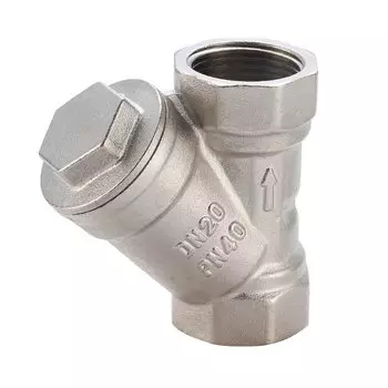 Фильтр для воды, 3/4", г-г, латунь, РМС, Люкс 02-20