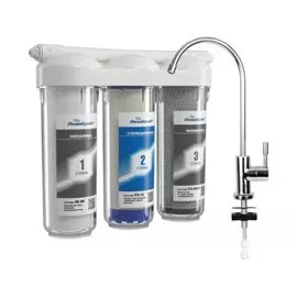 Фильтр для воды Аквабрайт, АБФ-ТРИА - СТАНДАРТ, для холодной воды, под мойку