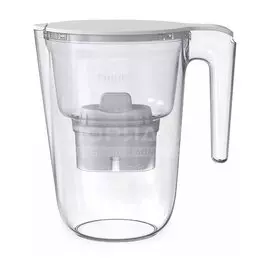 Фильтр-кувшин Philips, для холодной воды, 1 ступ, 3.4 л, AWP2937WH/51
