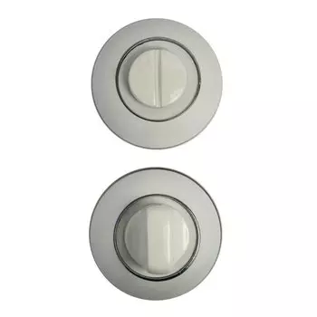 Фиксатор Аллюр, BK-R1 W/CP (31112), 12 148, белый/хром