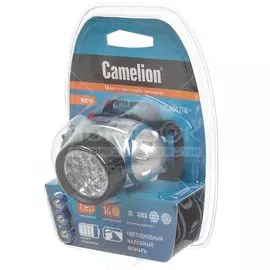 Фонарь налобный, Camelion, 5312-14F4, пластик, 7536