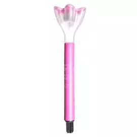 Фонарь садовый Uniel, Pink Сrocus USL-C-420/PT305, на солнечной батарее, грунтовый, пластик, 6х30.5 см, белый свет