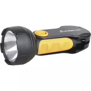 Фонарь встроенный аккумулятор, Ultraflash, LED3828, пластик