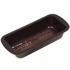 Форма для запекания сталь, 13х29.5х5.3 см, антипригарное покрытие, прямоугольная, Daniks, KB185150.4-5С