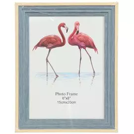 Фоторамка фото 15х20 см, синий обод, Y4-3888