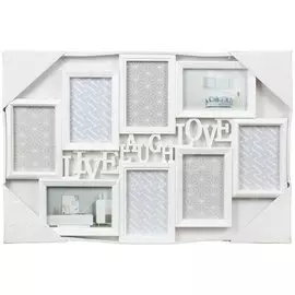 Фоторамка-коллаж Y4-3512 на 8 фото, белая