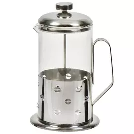 Френч-пресс 0.8 л, стекло, нержавеющая сталь, Caffe, 950082