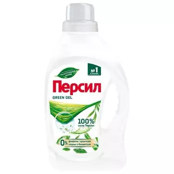 Гель для стирки Персил, 1.3 л, для цветного белья, Green gel