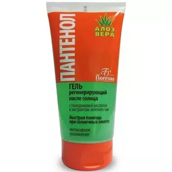 Гель после загара, Floresan, Пантенол Алоэ вера, 150 мл, 316-ФЛ