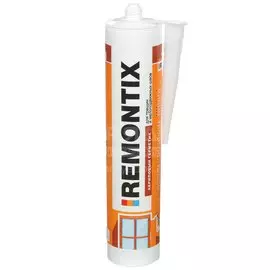 Герметик акриловый, санитарный, Remontix, SealRem, 310 мл, белый