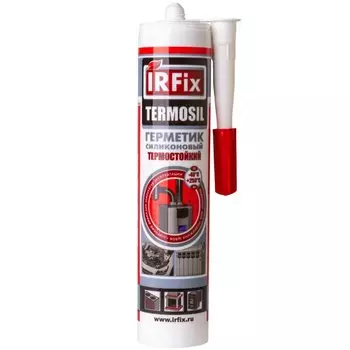 Герметик силиконовый, Irfix, Termosil, 20019, 310 мл, красный, термостойкий